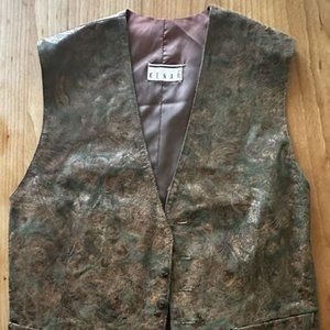 Suede-front Kenar vest size L